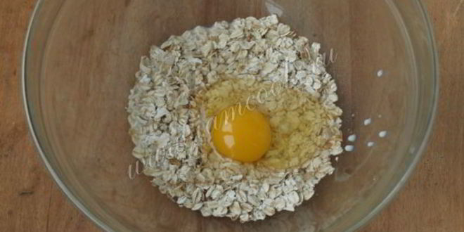 Рецепт овсяно-творожной запеканка с мандаринами