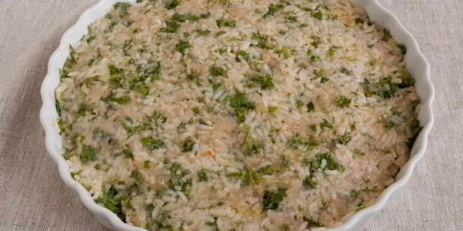 Рецепт рисовой запеканки летний цветок