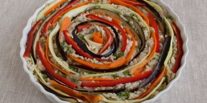 Рецепт рисовой запеканки летний цветок