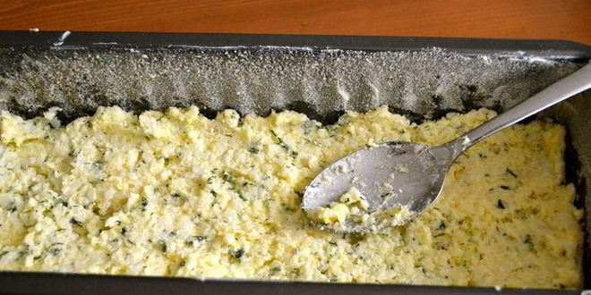 Рецепт рисовой запеканки с лососем