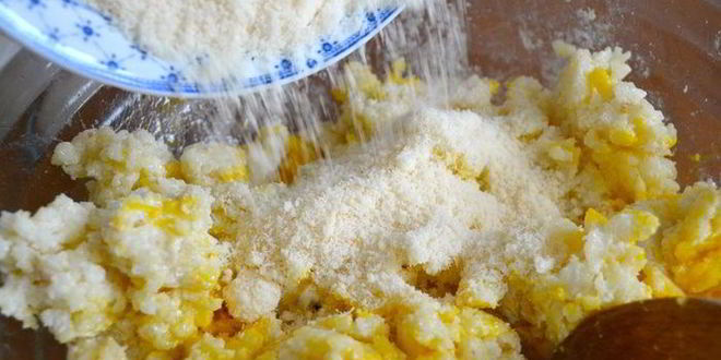 Рецепт рисовой запеканки с лососем