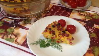 Рецепт Швейцарской кукурузной запеканки