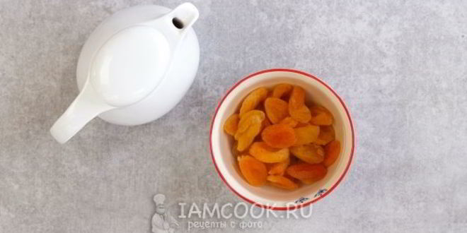 Рецепт творожной запеканки с курагой