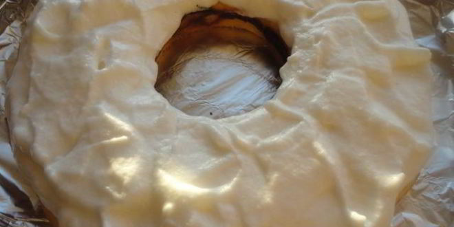 Рецепт творожной запеканки с меренгой и цитрусовой ноткой