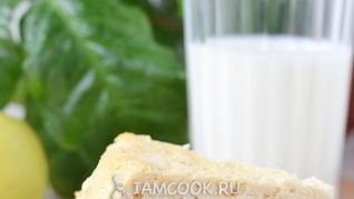 Рецепт Творожной запеканки с яблоком по Дюкану