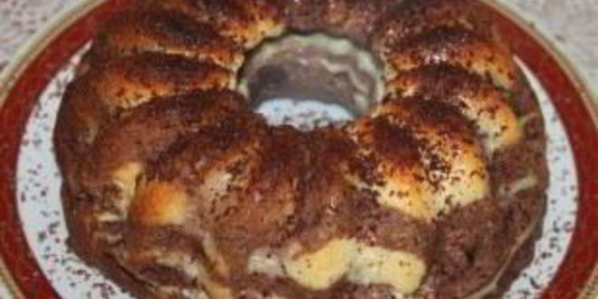 Рецепт творожной запеканки зебра