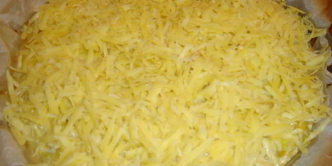 Рецепт тыквенно-картофельной запеканка с грибами