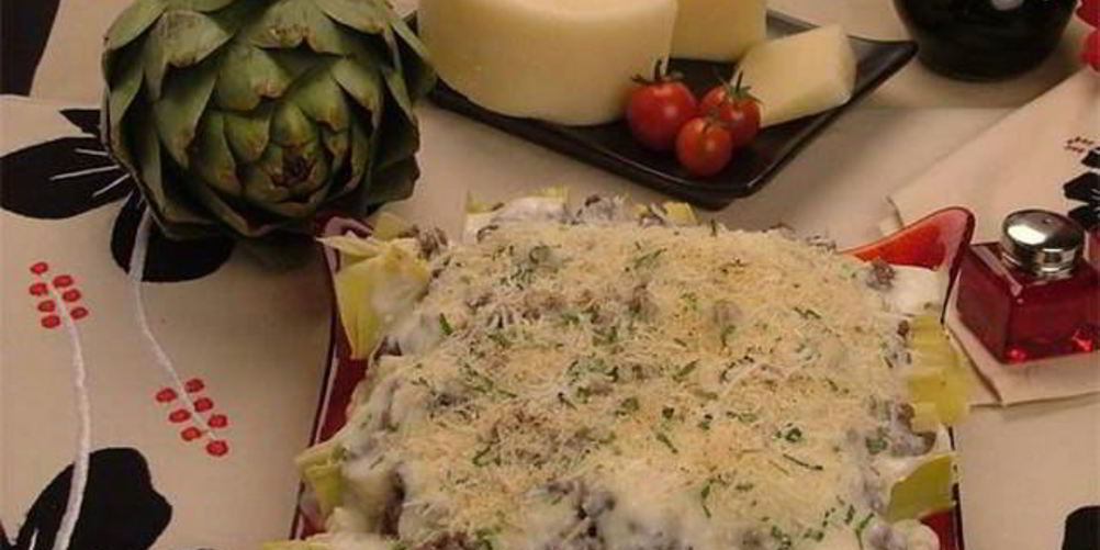 Как приготовить запеканку из артишоков с бараниной