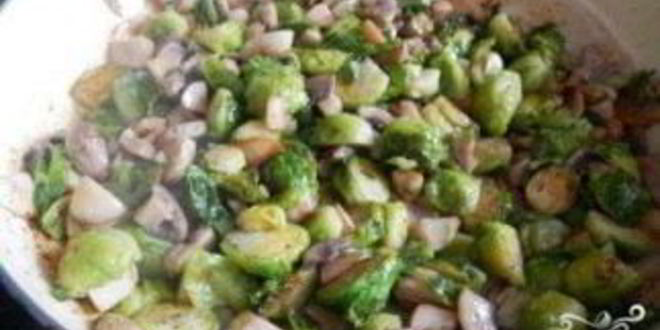 Рецепт запеканки из брюссельской капусты