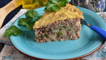 Рецепт Запеканки из готовой гречневой каши