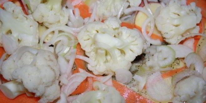 Рецепт запеканки из летних овощей с очень вкусной заливкой