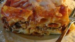 Рецепт Запеканки из макарон с фаршем и томатным соусом