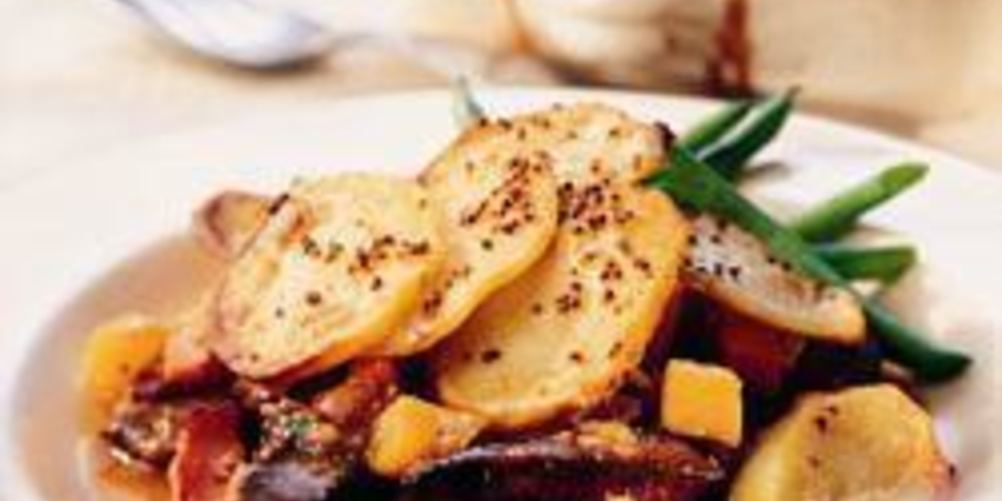 Как приготовить запеканку из печени, картофеля и бекона