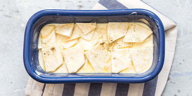 Рецепт запеканки из сельдерея с тимьяном