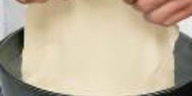 Рецепт запеканки из теста, сыра и ветчины