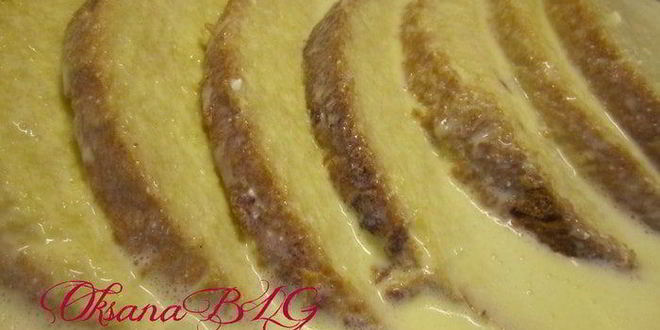 Рецепт запеканки с куличом