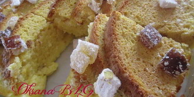 Рецепт запеканки с куличом