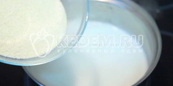 Рецепт запеканки с манкой в духовке