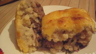 Рецепт Запеканки с цветной капустой и фаршем