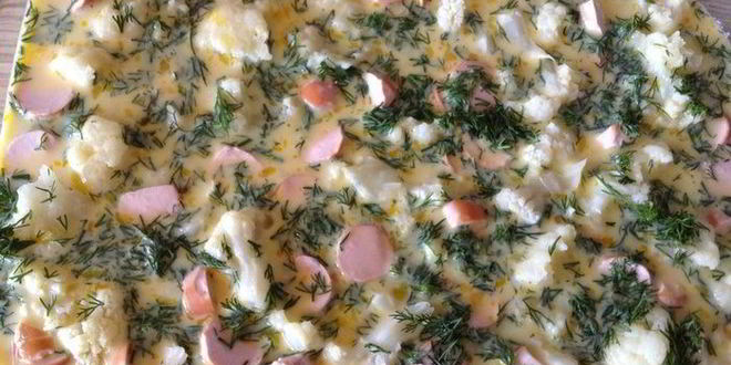 Рецепт запеканки с цветной капустой