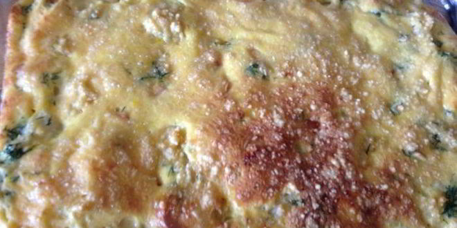 Рецепт запеканки с цветной капустой