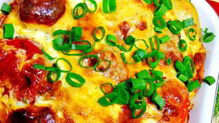 Рецепт Запеканки Шарики под сырным соусом