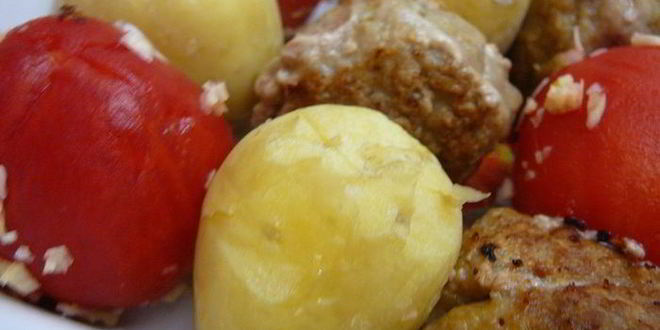 Рецепт запеканки шарики под сырным соусом