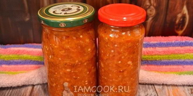 Рецепт аджики без яблок на зиму
