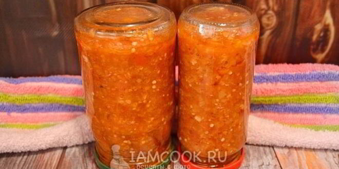 Рецепт аджики без яблок на зиму