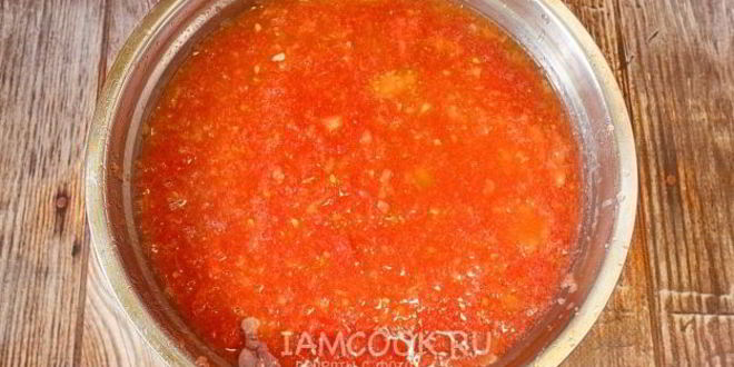Рецепт аджики без яблок на зиму
