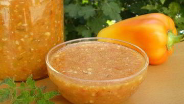 Рецепт Аджики домашней острой