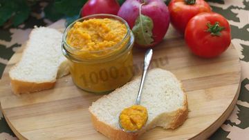 Рецепт Аджики из кабачков на зиму с яблоками