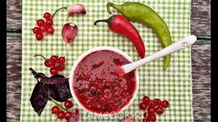 Рецепт Аджики из красной смородины