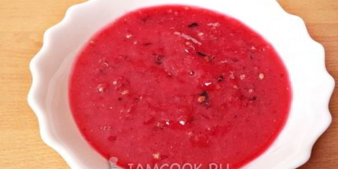 Рецепт аджики из красной смородины