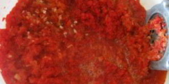 Рецепт аджики из перца и чеснока на зиму