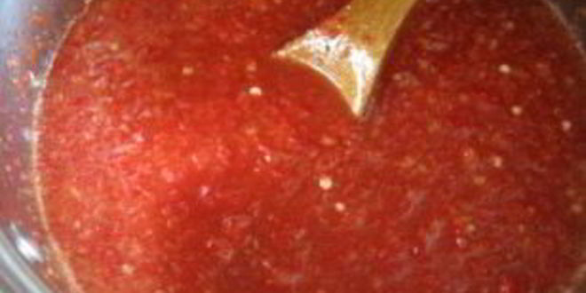 Рецепт аджики из перца и чеснока на зиму