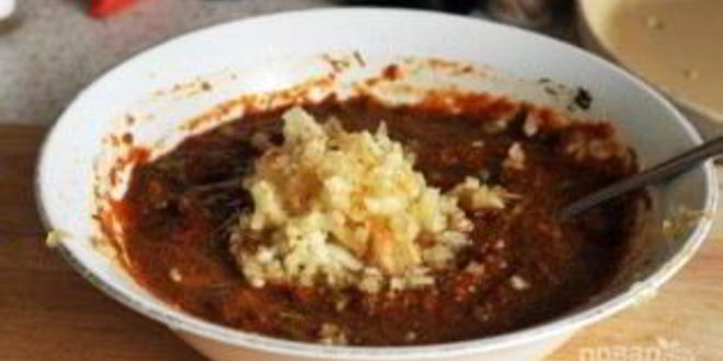 Рецепт аджики из помидоров