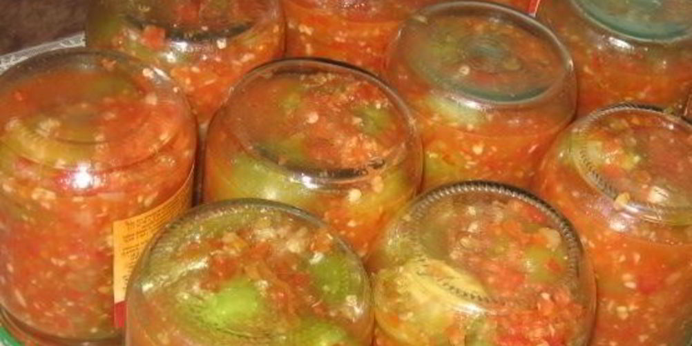 Как приготовить аджику из зеленых помидоров сырая