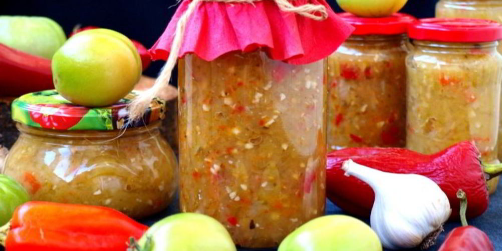 Как приготовить аджику из зеленых помидоров