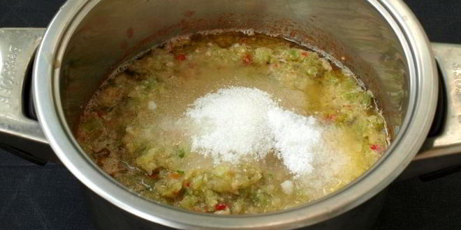 Рецепт аджики из зеленых помидоров