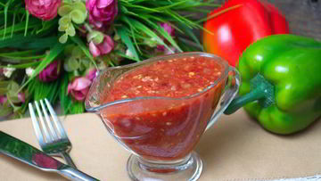 Рецепт Аджики на зиму без яблок