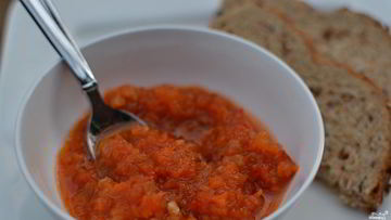 Рецепт Аджики с яблоками