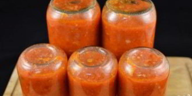 Рецепт аджики с яблоками