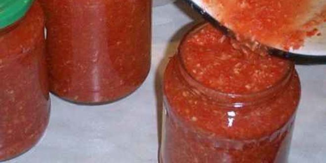 Рецепт аджики