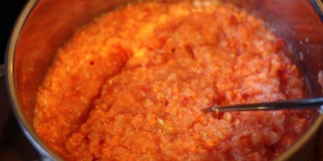 Рецепт маминой аджики