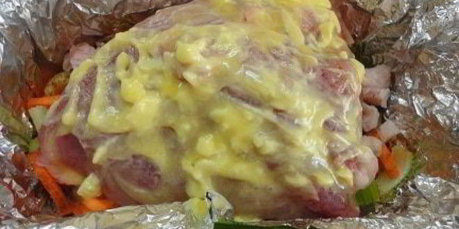 Рецепт мясной трапезы с аджикой