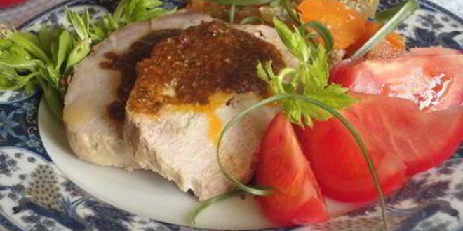 Рецепт мясной трапезы с аджикой