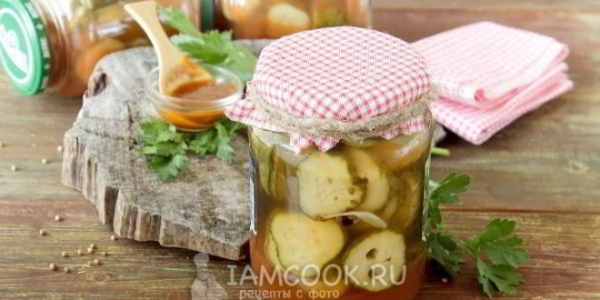 Рецепт огурцов в аджике на зиму