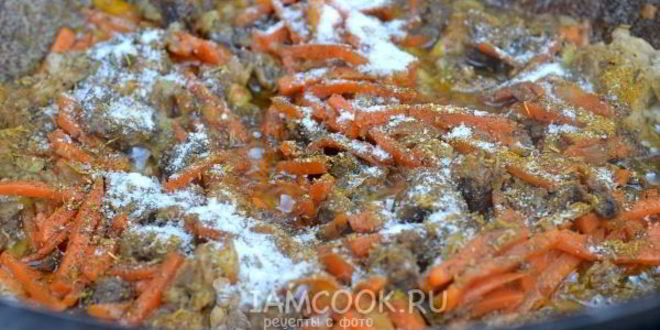 Рецепт плова по-таджикски