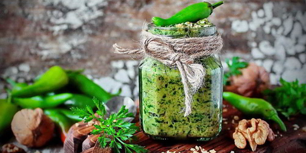 Как приготовить зеленую аджику по-абхазски